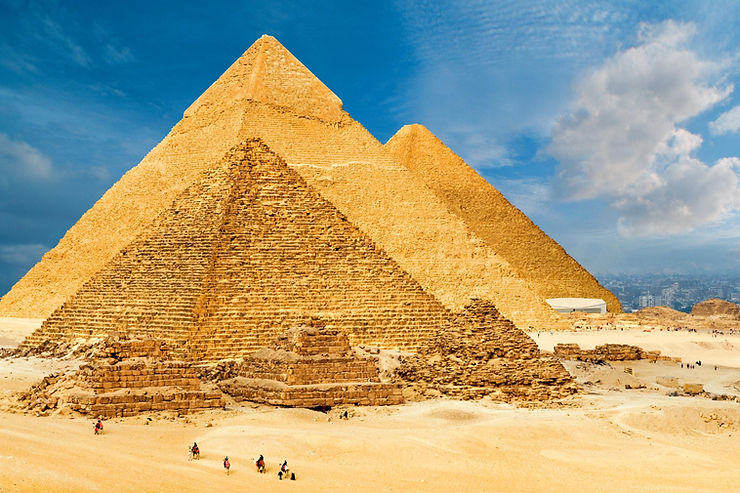 Great Pyramids of Giza and the Sphinx. Egypt is the best travel destination of 2019
