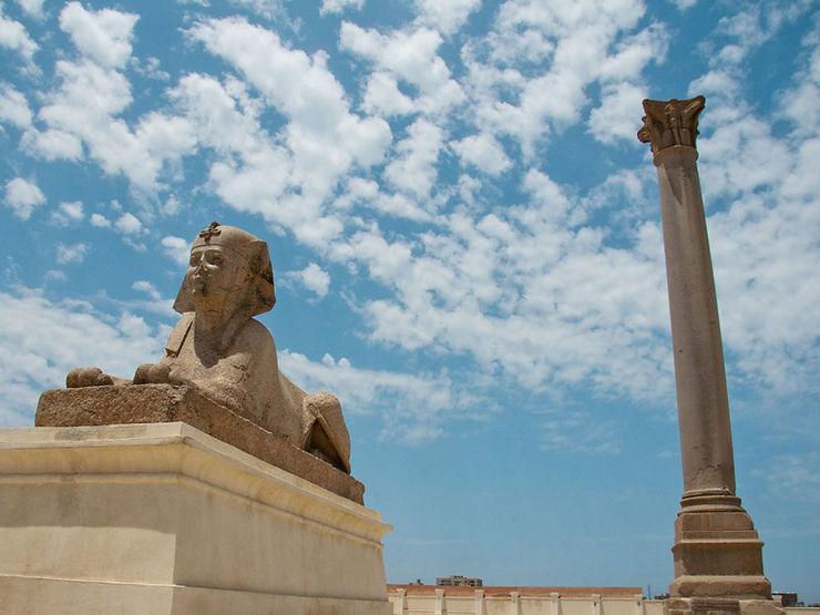 Pompey's Pillar. Sightseeing in Alexandria, Egypt: 15 Best Things To See And Do