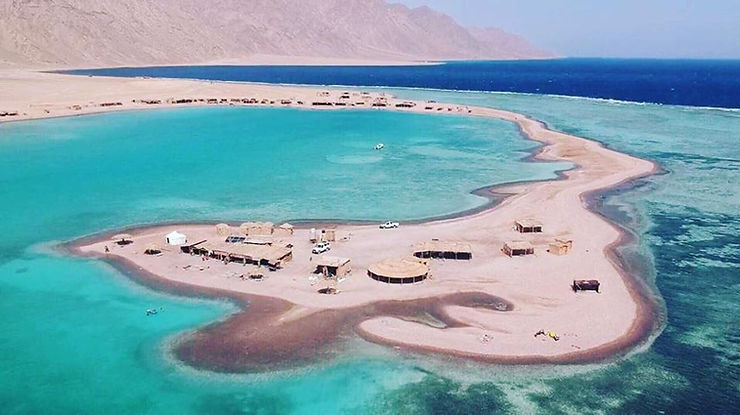 Blue Lagoon. Best beaches in Egypt