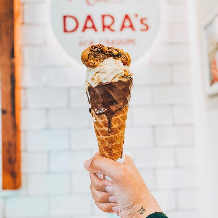 dara's ice cream, best ice cream in Cairo