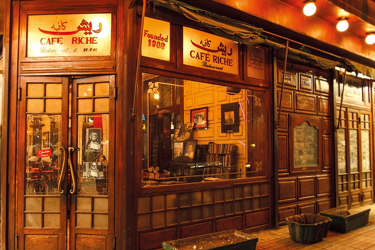 Cafe Riche. Best Bars & Nightlife in Downtown Cairo: Baladi Bars, Historic Bars & Rooftop Bars