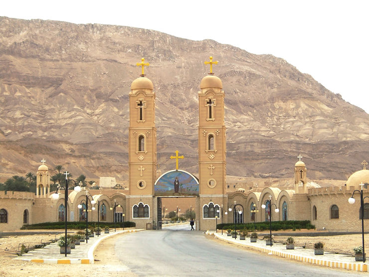 saint anthony's cathedral in hurghada, egypt. best churches, cathedrals and monasteries in egypt