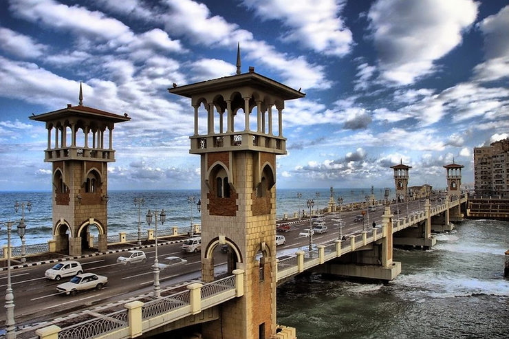 Stanley Bridge in Alexandria, Egypt. best views in egypt