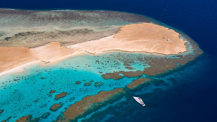 Gubal Island. Red Sea Islands in Egypt Perfect For a Day Boat Trip