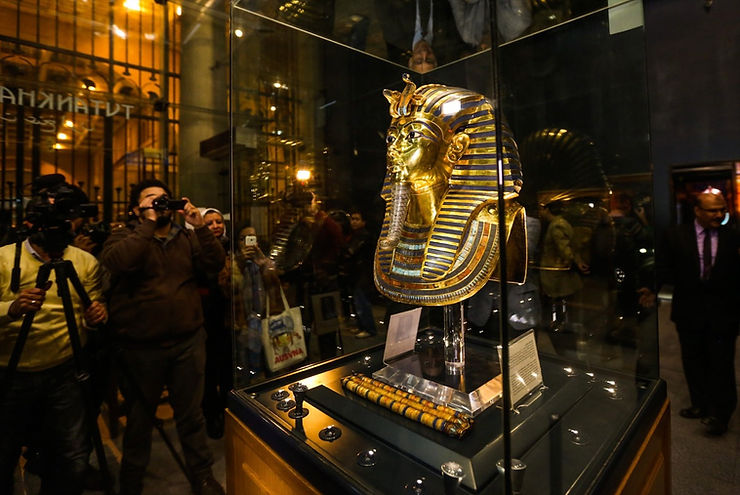king tut hall, cairo museum virtual tour