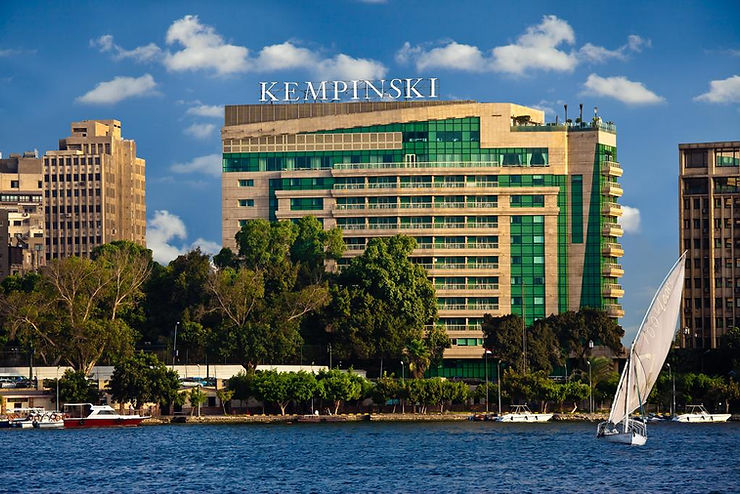 Kempinski Nile Hotel in Garden City. Best hotels in Cairo Egypt