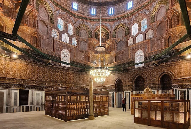 Imam El Shafei Mausoleum in Cairo's City of the Dead
